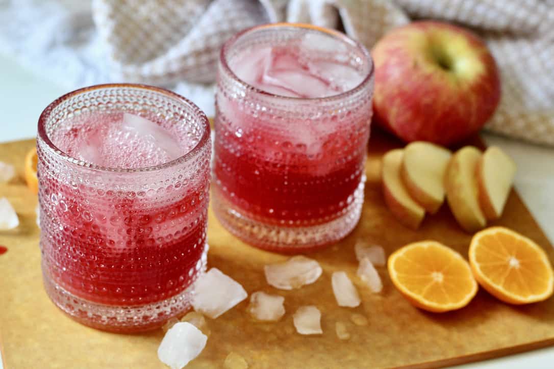 no added sugar fruit punch mocktails