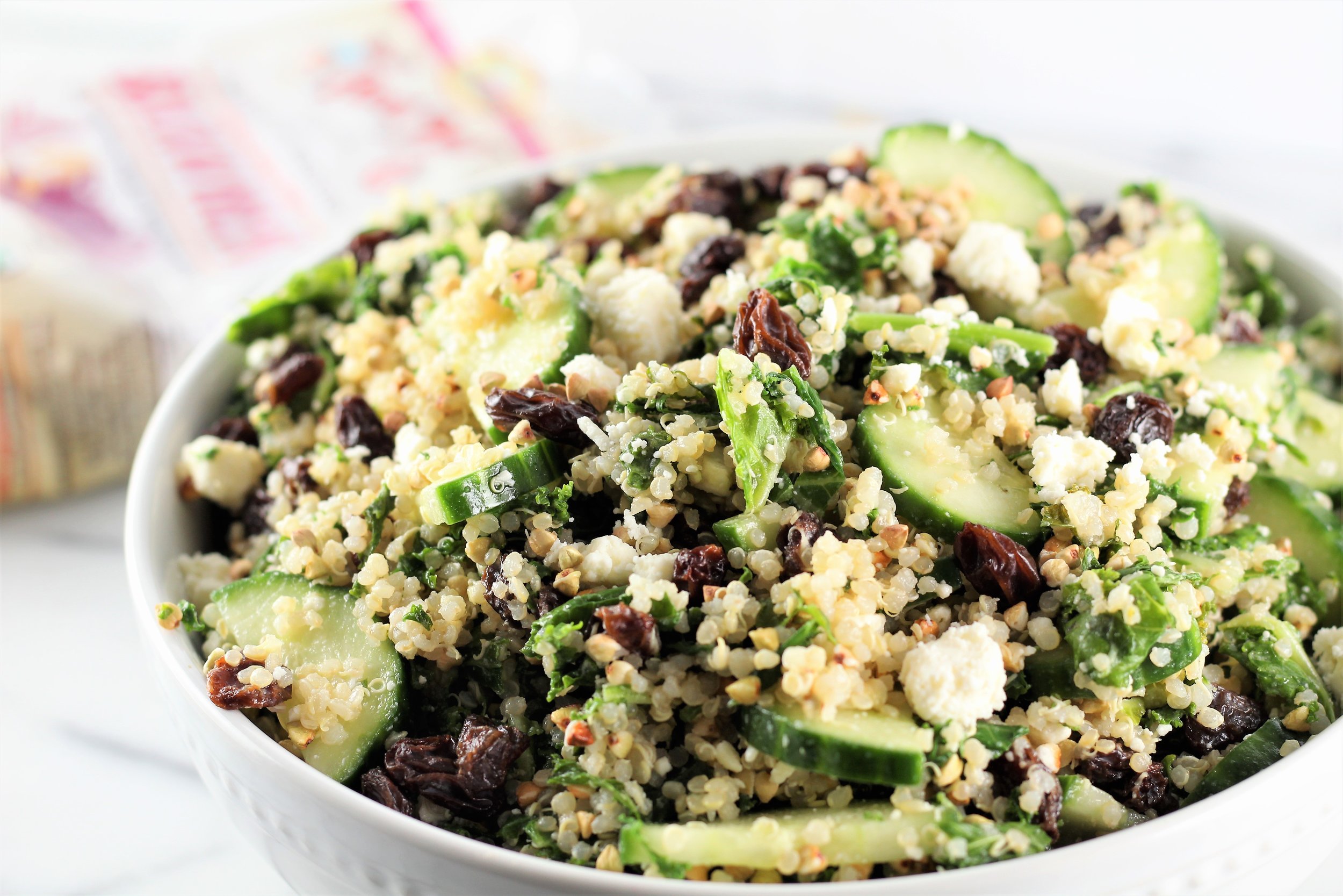  Chilled Ancient Grain and Cucumber Salad 