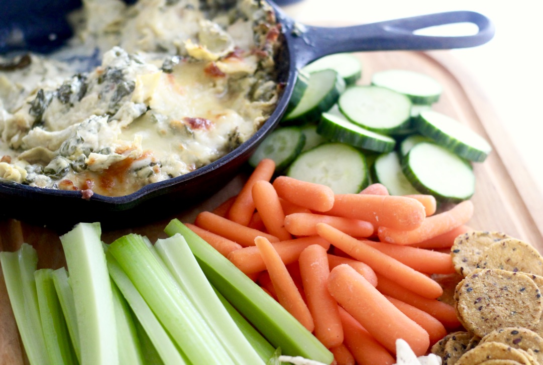  Creamy Dijon Spinach Artichoke Dip 