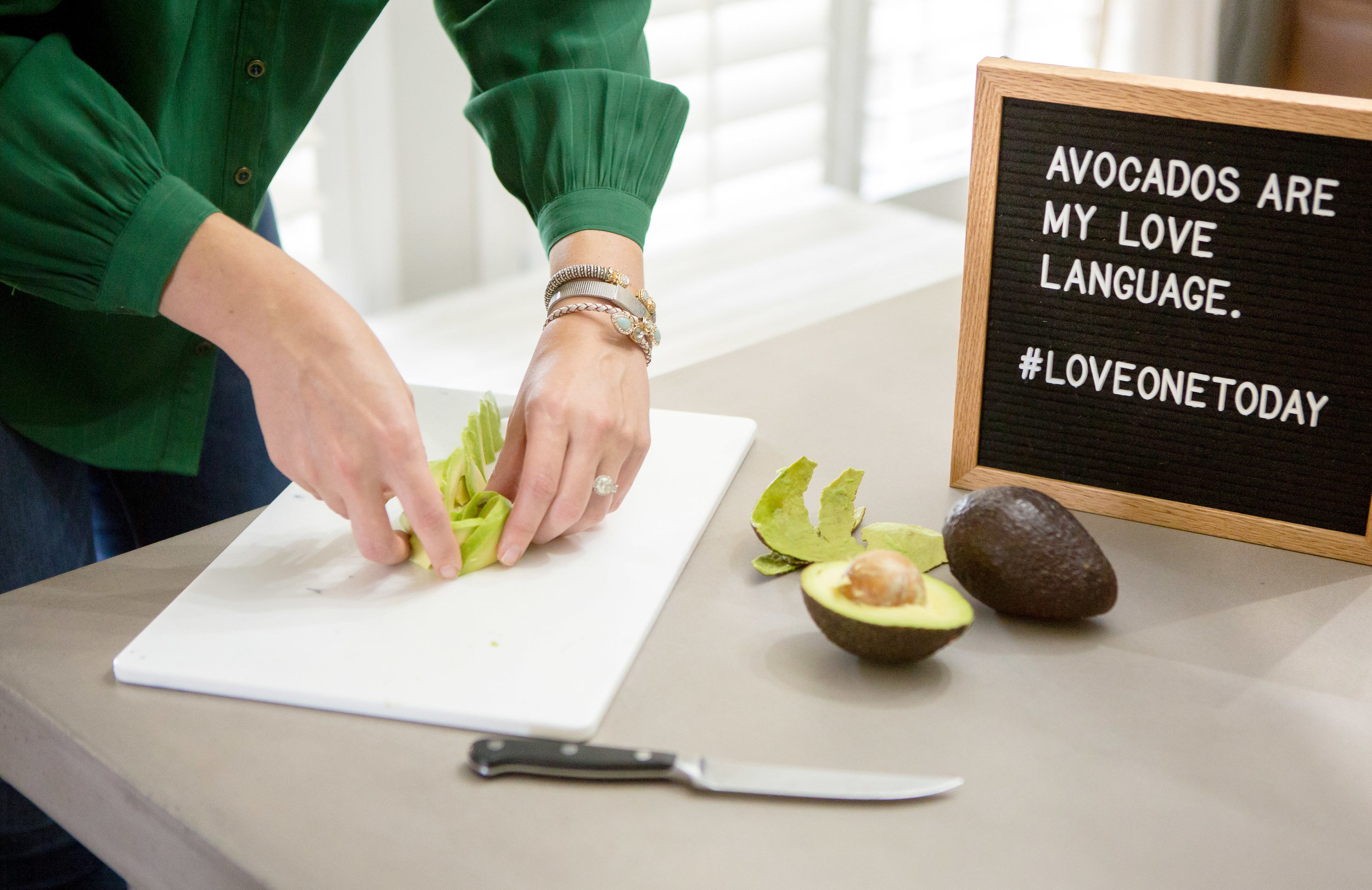  How to host an avocado brunch Demonstrating how to make an avocado rose! 