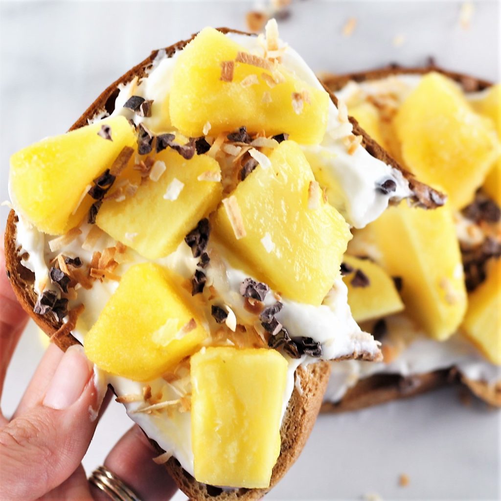 pina colada toast