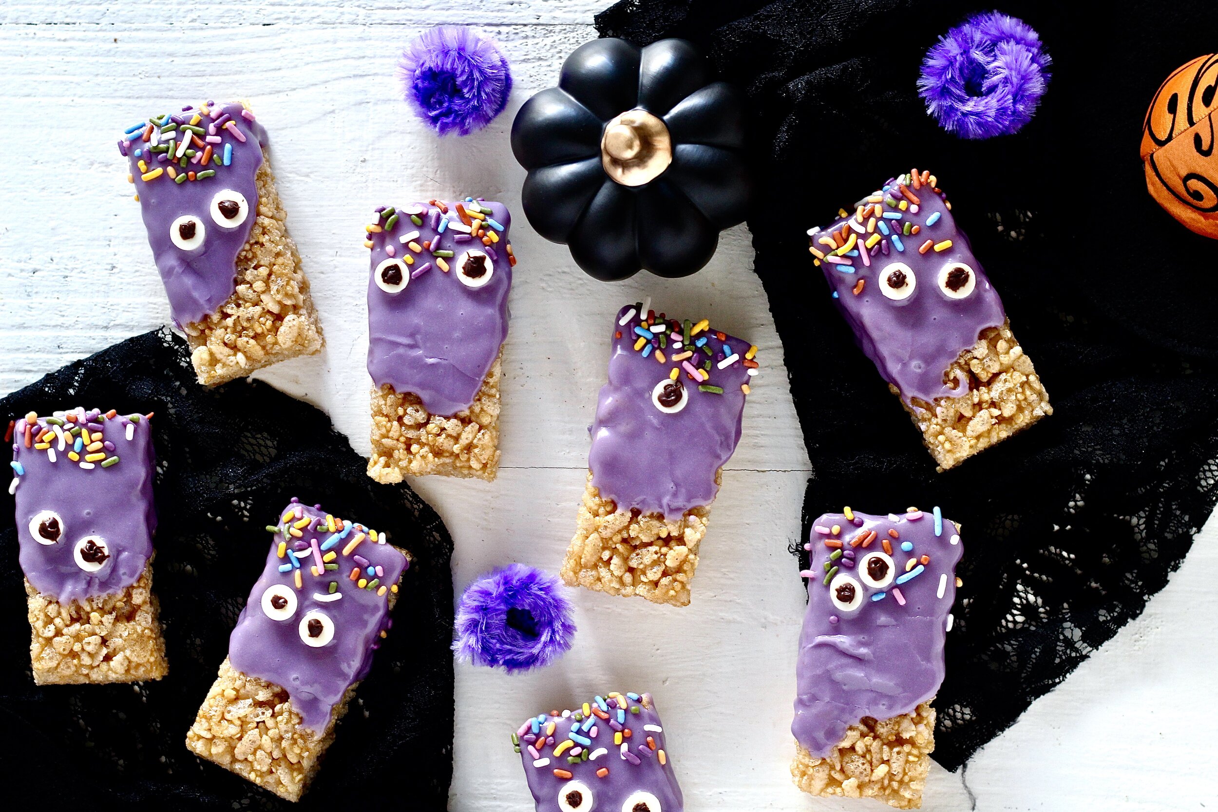  Purple Monster Halloween Treats 