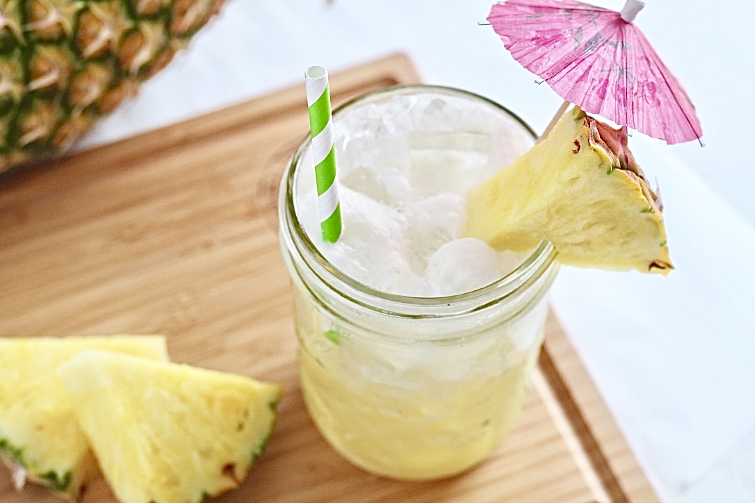  Low Sugar Sparkling Pina Colada 