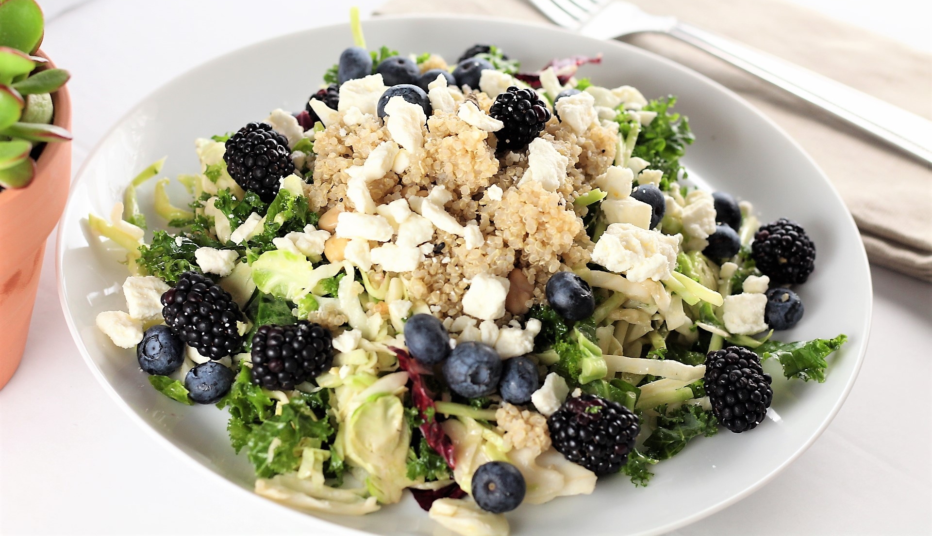  Grains & Berries Summer Salad 