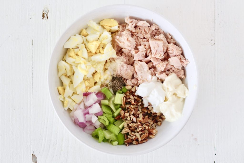 tuna salad ingredients