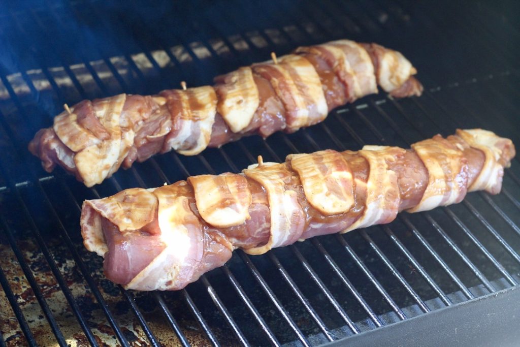 pork tenderloin on the grill