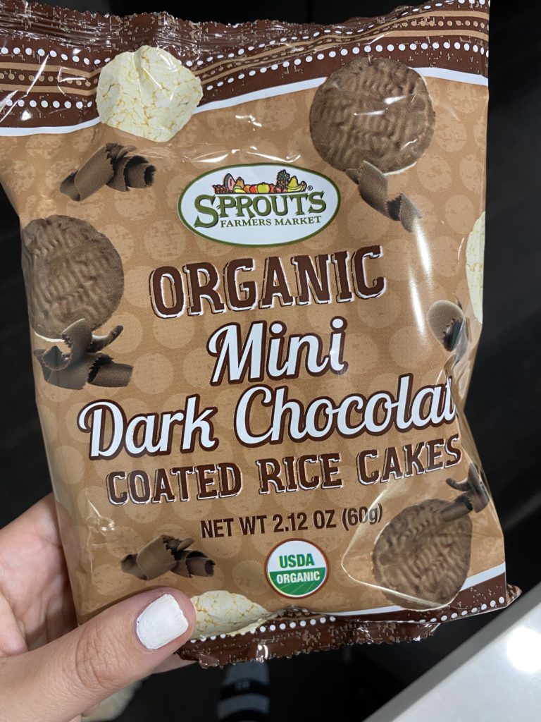 sprouts brand chocolate covered rice cakes