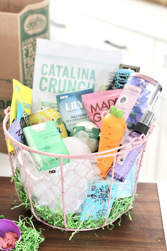 adult healthy easter basket ideas