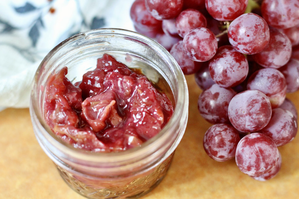 homemade grape jam for homemade uncrustables