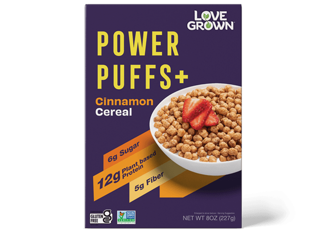 love grown power puffs cinnamon cereal