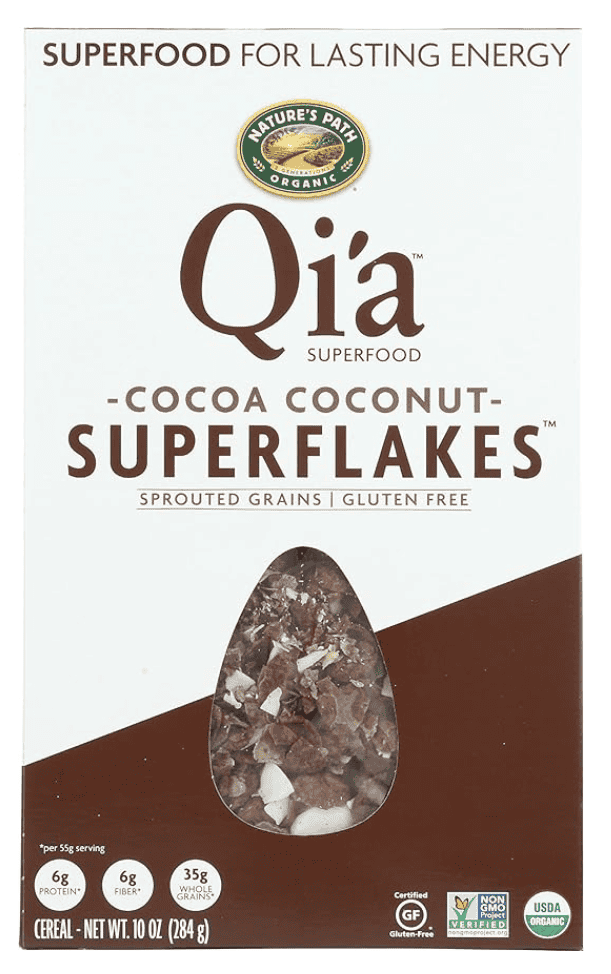 nature's path organic qia super flakes