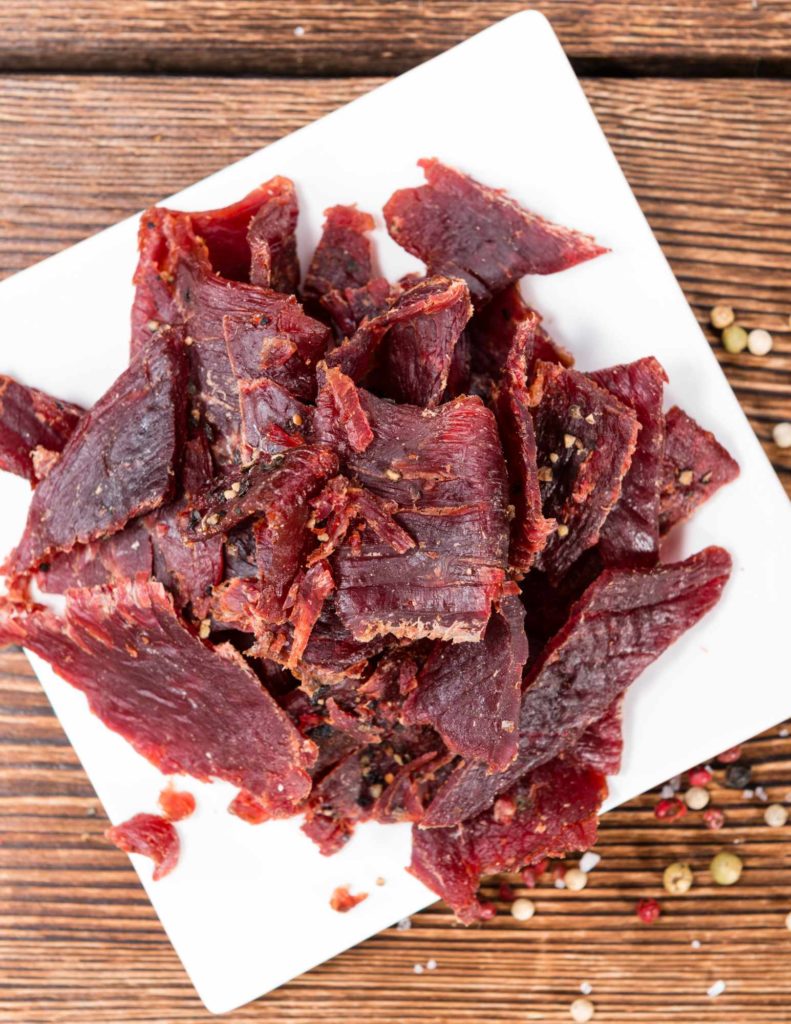 beef jerky quick high protein snacks