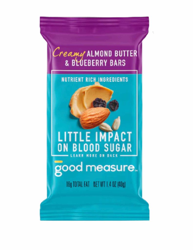 good measure blueberry almond bar