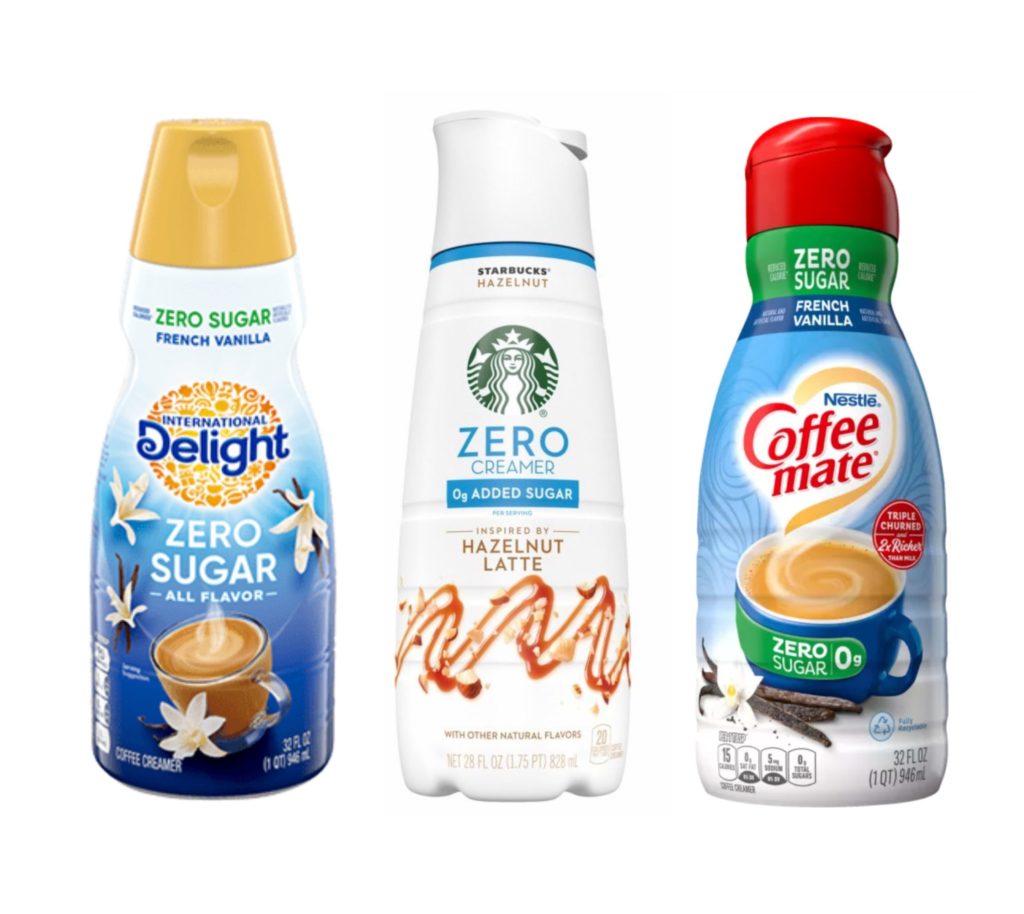 sugar free coffee creamers