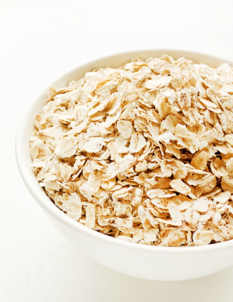 bowl of quick oats