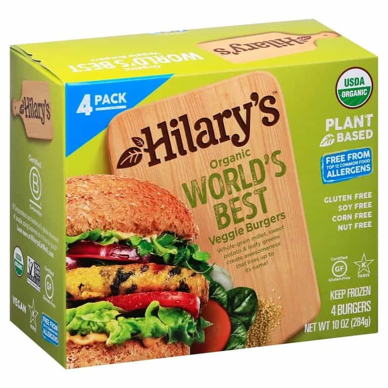 diabetes friendly frozen meals  hilarys eatwell veggie burgers