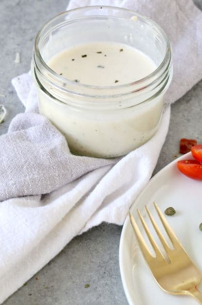 lighter parmesan dressing