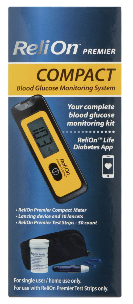 relion classic blood glucose monitor walmart diabetes supplies