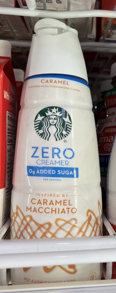 starbucks zero sugar caramel macchiato creamer at walmart