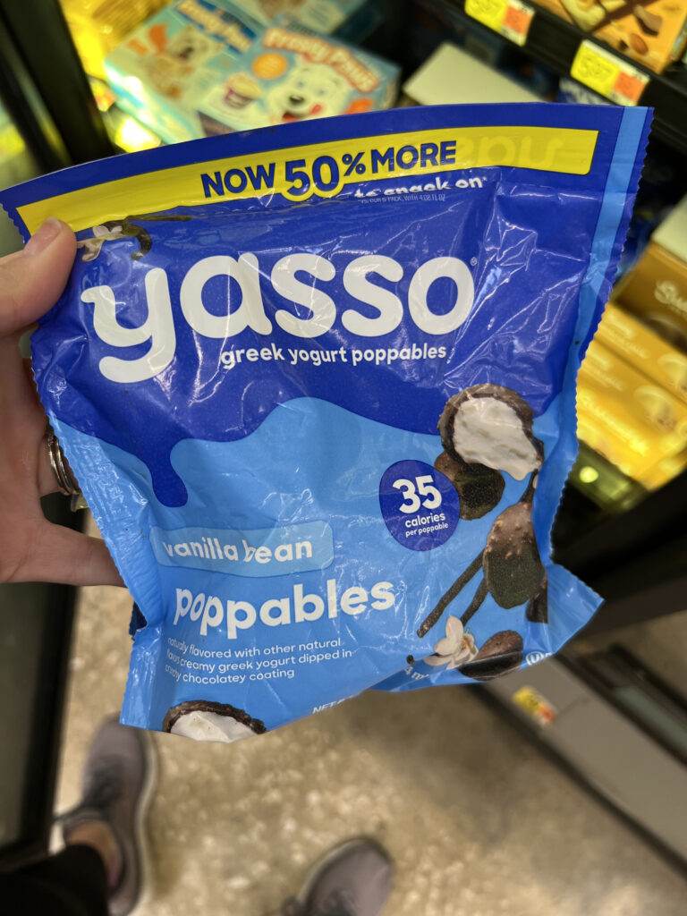 yasso greek yogurt poppables