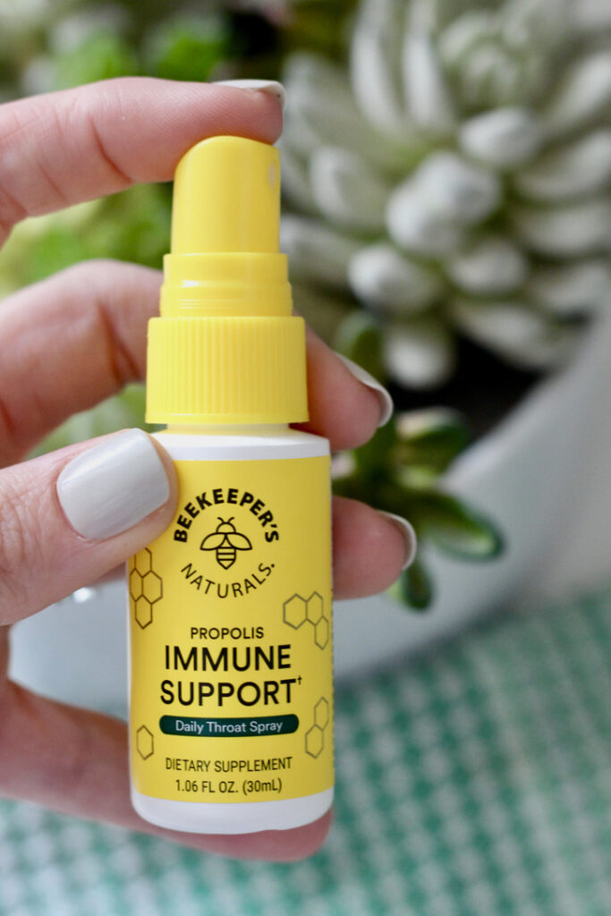 bee propolis throat spray