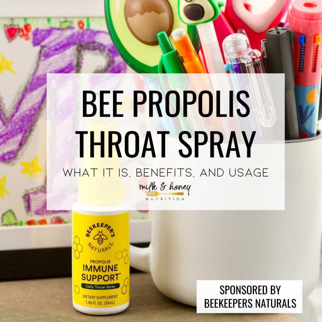 bee propolis throat spray