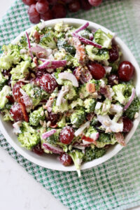 california grape broccoli salad